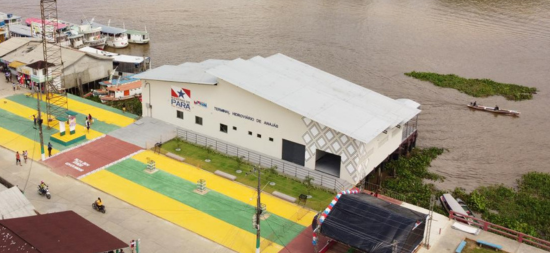 Estado entrega novo Terminal Hidroviário de Anajás, no Marajó