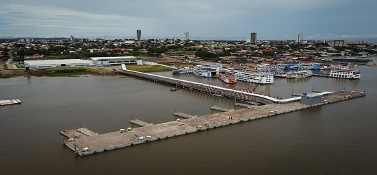 Terminal Hidroviário ordena a orla fluvial de Santarém