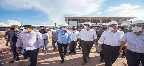 Governo conclui 70% das obras do Terminal Hidroviário de Santarém
